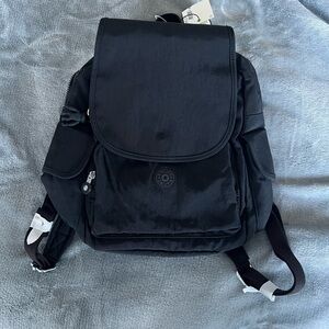 Kipling Black City Backpack with Matching Wallet